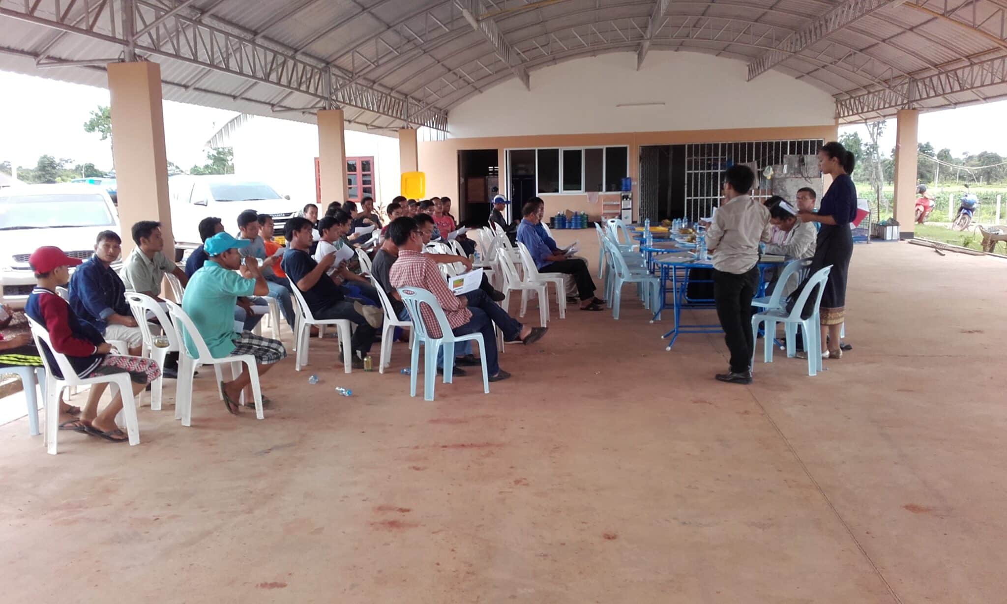 réunion le 17 07 avec les vidangeurs