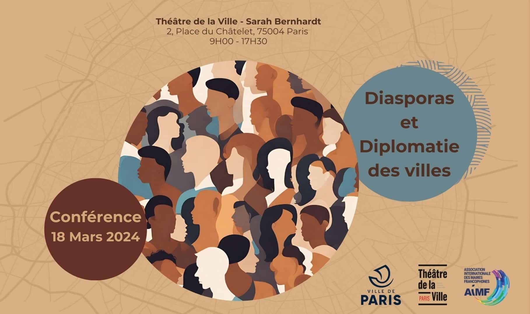 Colloque Diasporas et Diplomatie des Villes - 18 mars 2024