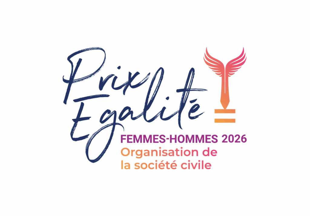 Logo officiel du Prix Égalité de l'AIMF - Catégorie Organisation de la société civile