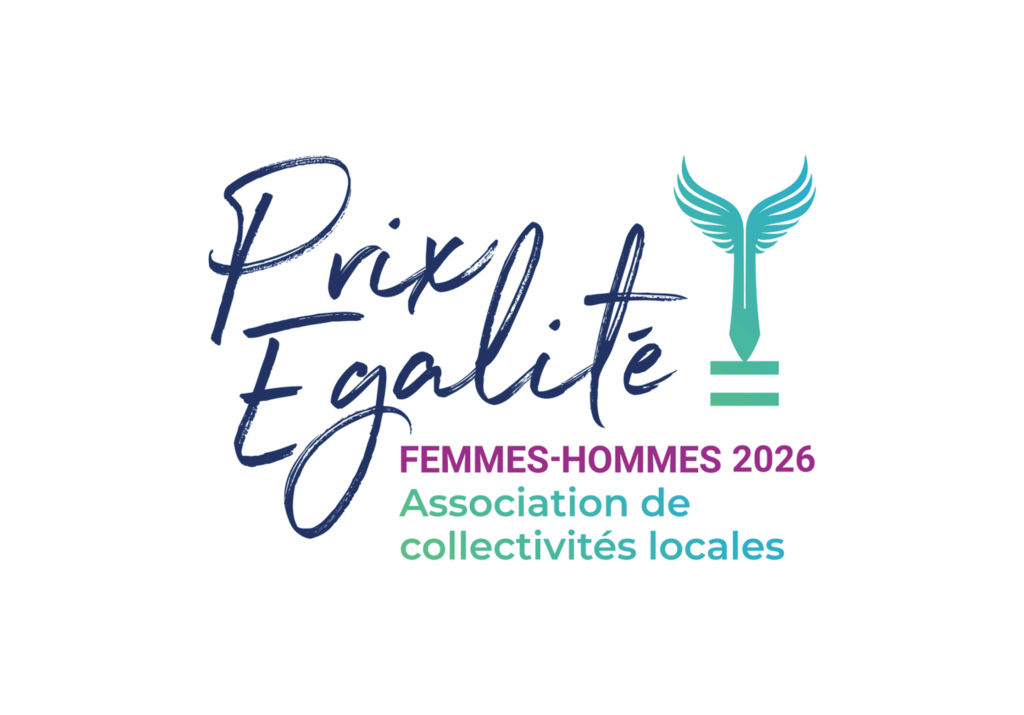 Logo officiel du Prix Égalité de l'AIMF - Catégorie Association de Collectivités locales