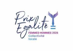 Logo officiel du Prix Égalité de l'AIMF - Catégorie Collectivité locale