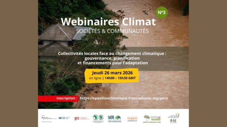 Webinaire CLIMAT 3 IFDD
