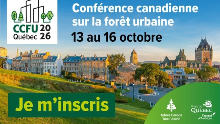Conférence canadienne sur la forêt urbaine 2026