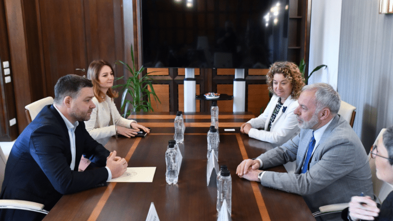 Mission Roumanie, rencontre avec le Maire de Bucarest